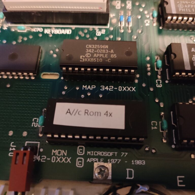 Rom 4x pour l&rsquo;apple 2c